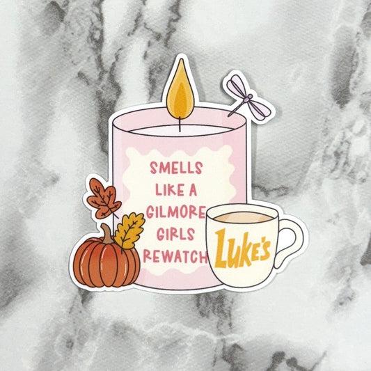 Smells Like a Gilmore Girls Rewatch  -  Sticker
